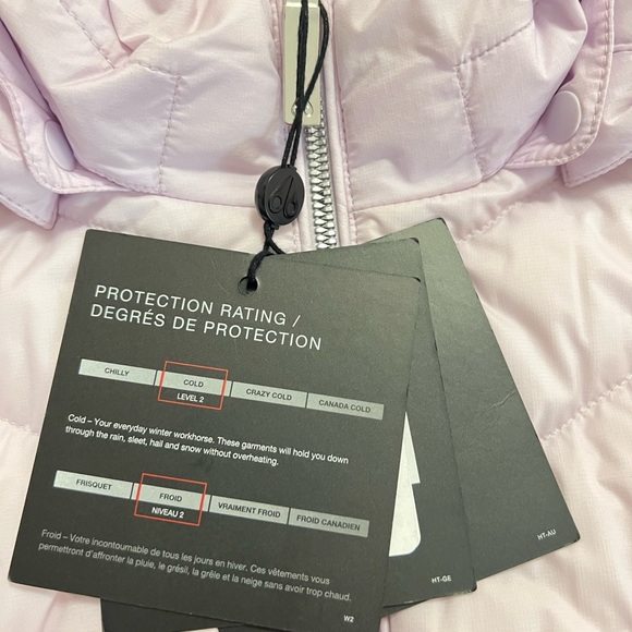 Moose Knuckles Lilac Yukon Air Down Puffer Jacket with Hood - Picture 7 of 16